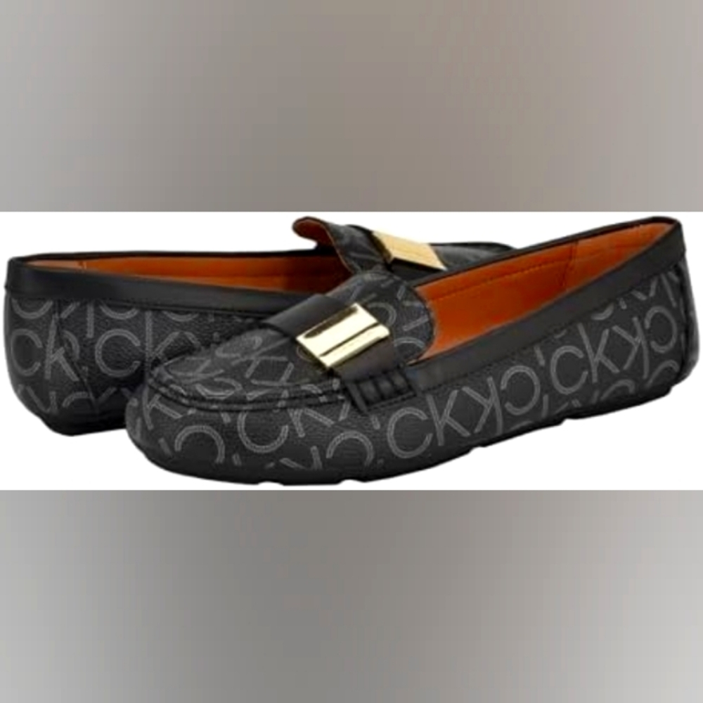 Calvin Klein women's Loafers (Black) Brand (Lisa) Loafers flats new size (8)